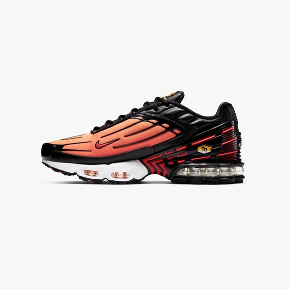 Nike Air Max Plus III "Black/Pimento/Ceramic-Resin" YOUTH Shoe size 4.5 ✨ - Picture 2 of 16